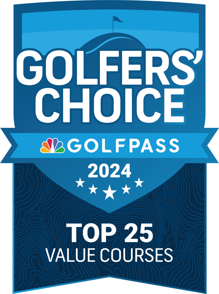 Golfers' choice GolfPass 2024. Top 25 Value Courses.